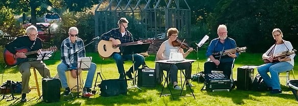 Denna kväll underhåller Stämbandet