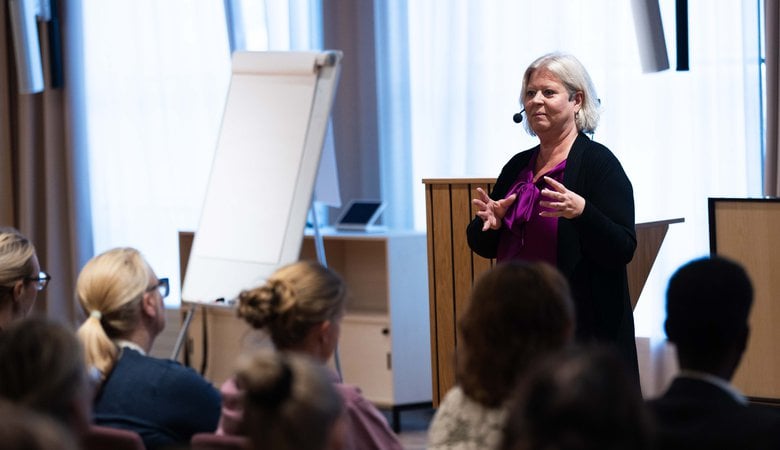 socialtjänstminister Camilla Waltersson Grönvall