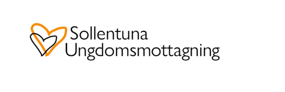 En logotyp för ett företag som heter Sollentuna ungdomsmottaging.
