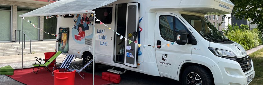 Buss med aktiviteter för dig 7-12 år