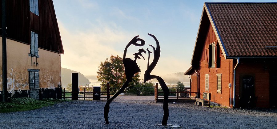 Skulptur på Stallbacken