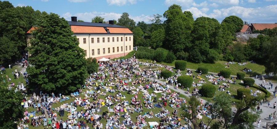 Nationaldagsfirande i Edsbergsparken