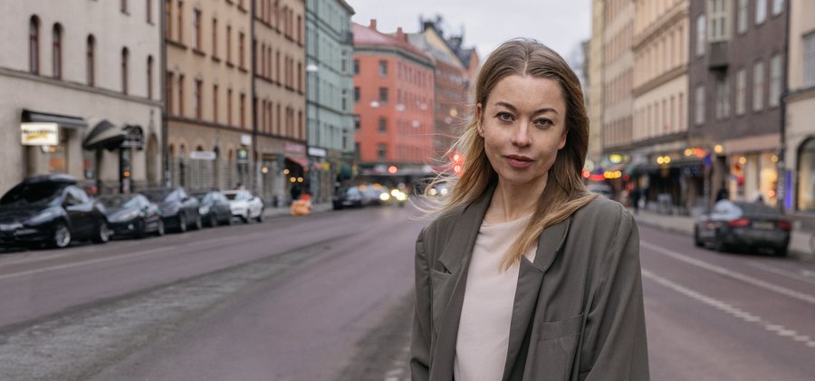 Porträtt av författaren Karolina Ramqvist