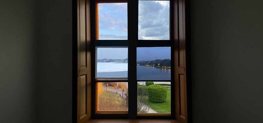 Fönster på Edsbergs slott