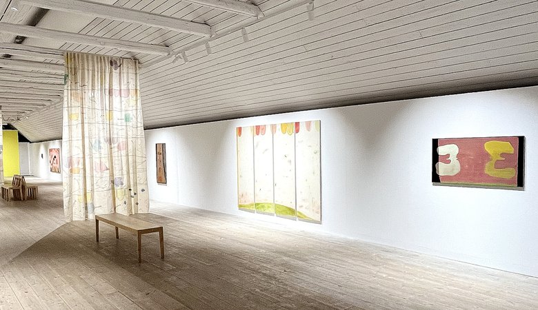 Verk av Lisa Lundgren i Konsthallen.
