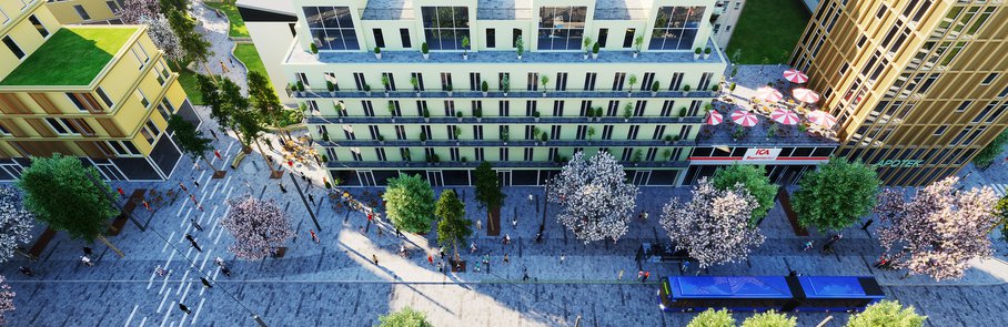 Helenelunds torg_Tvärbanan