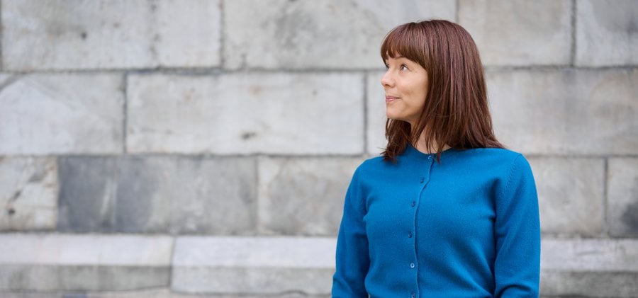 Porträtt av författaren Lina Wolff