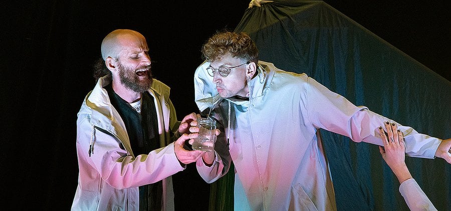 Föreställningen Lycka till! med Cirkus Cirkör