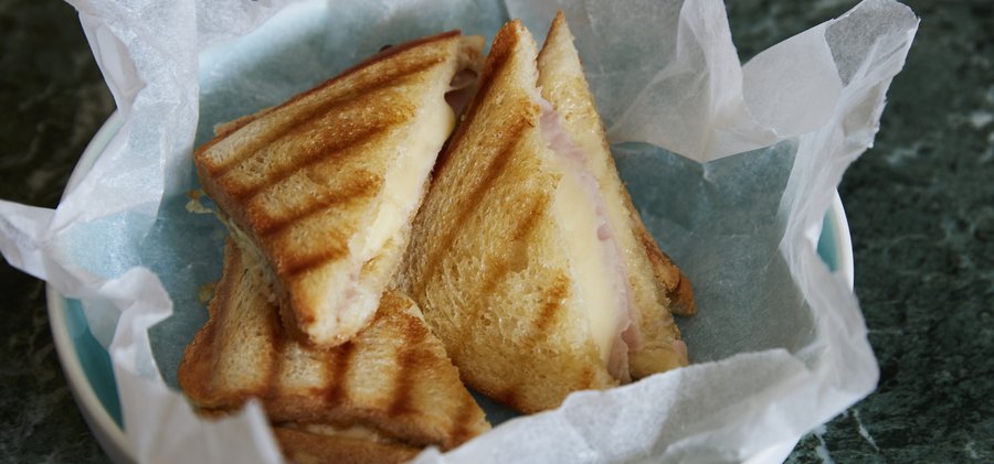 Grilled cheese macka