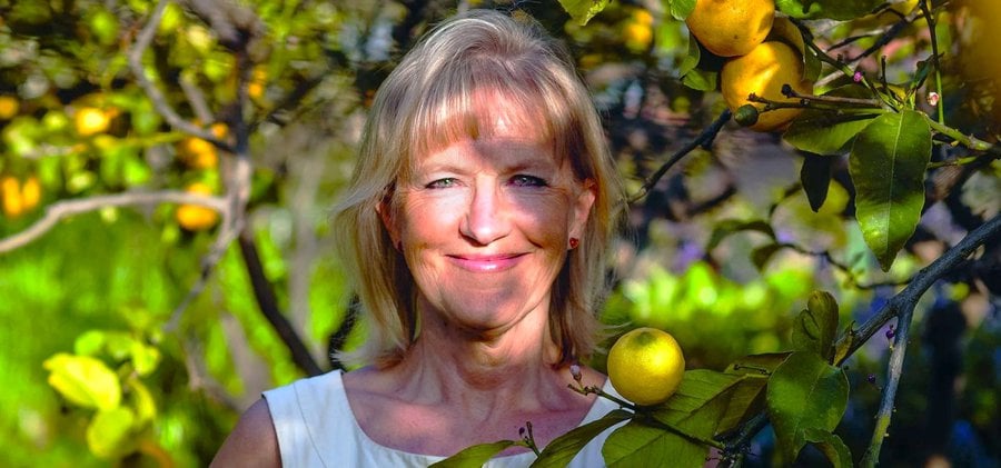 Porträtt av författaren Mai-Lis Hellenius.