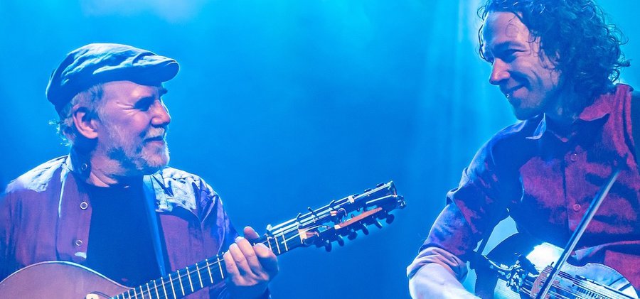 Bild på musikerna Erik Rydvall och Ale Möller.