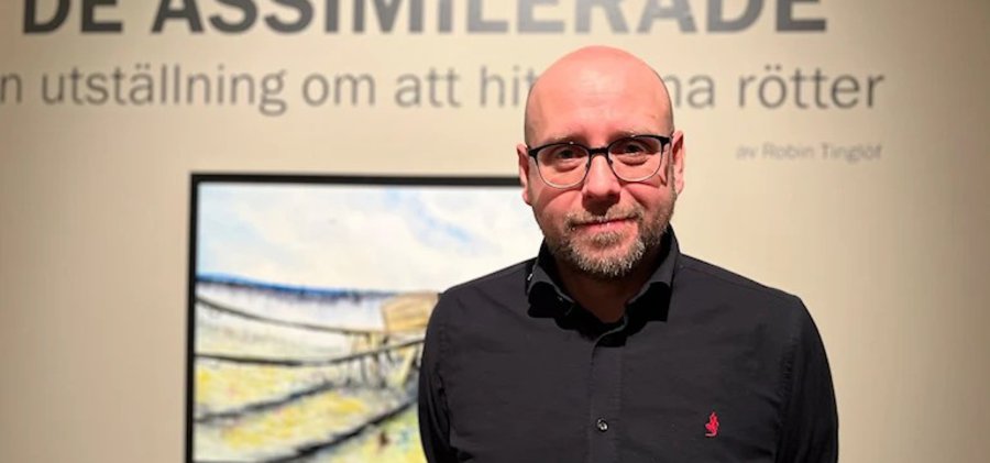 Porträtt av föreläsaren Robin Tinglöf.