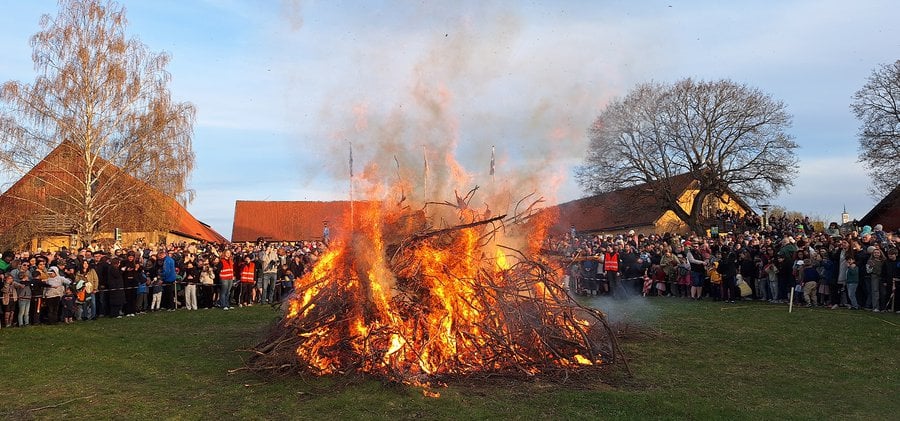 Valborgsfirande på Edsvik 2024
