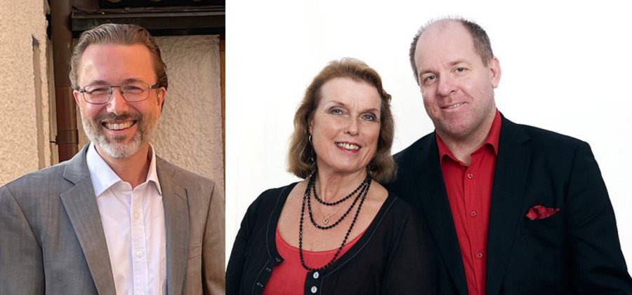 Konserten Vårljus med MusikThalia: Magnus Sköld, Britta Blavier, Anders Håkansson.