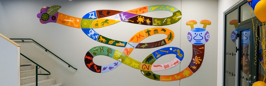 Konstverket Väsen på Väsjöskolan